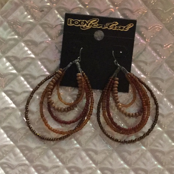 🌻NEW New Multi Beaded Statement Lightweight Dangle Earrings Must Have 🌻 - Picture 2 of 6